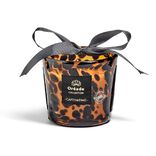 Bougie en verre soufflé Captivante 46h Ø10xH10cm marron