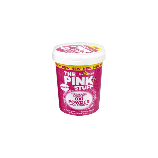 D&eacute;tachant en poudre Pink Stuff v&ecirc;tement couleur 1kg