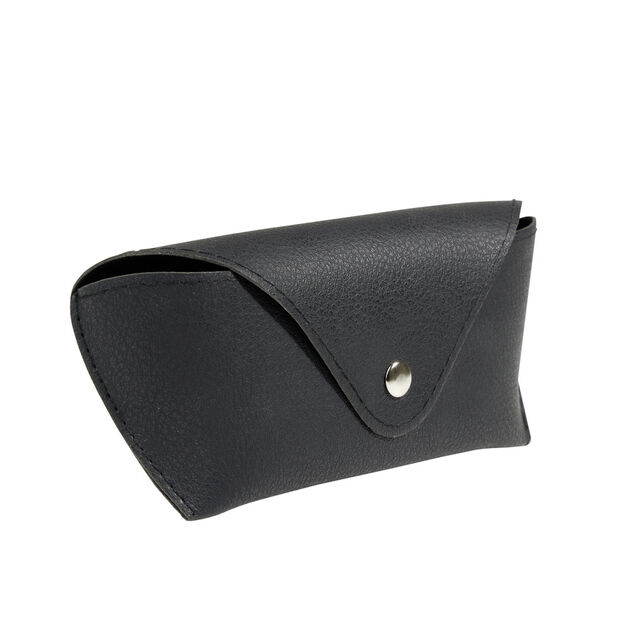 Étui pour lunettes polyuréthane noir L16,7cm