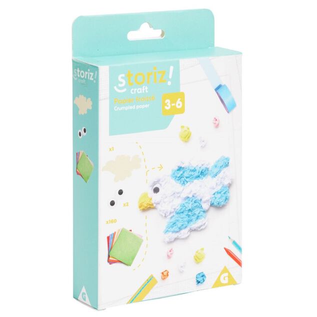 Activit&eacute; cr&eacute;ative papier froiss&eacute;
