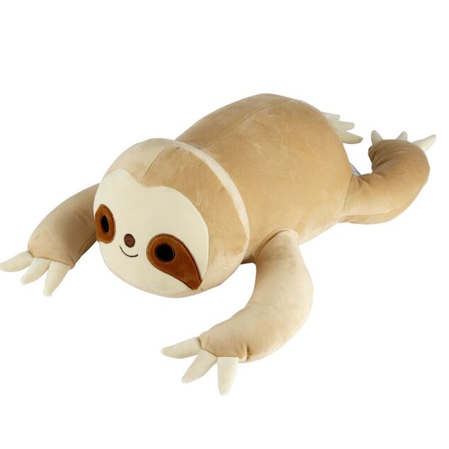 Peluche lest&eacute;e animaux L43cm (3 mod&egrave;les)