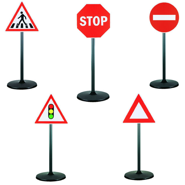 Panneau de signalisation commun x5