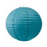 Lanterne chinoise en papier bleu