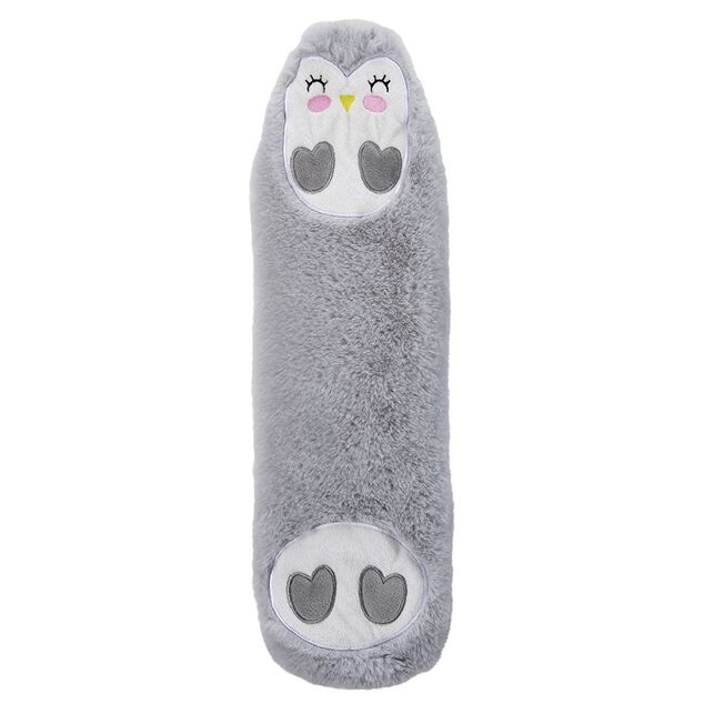 Bouillotte longue peluche L54cm (3 mod&egrave;les)
