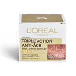 Cr&egrave;me de jour L'Or&eacute;al triple action anti-&acirc;ge 50ml