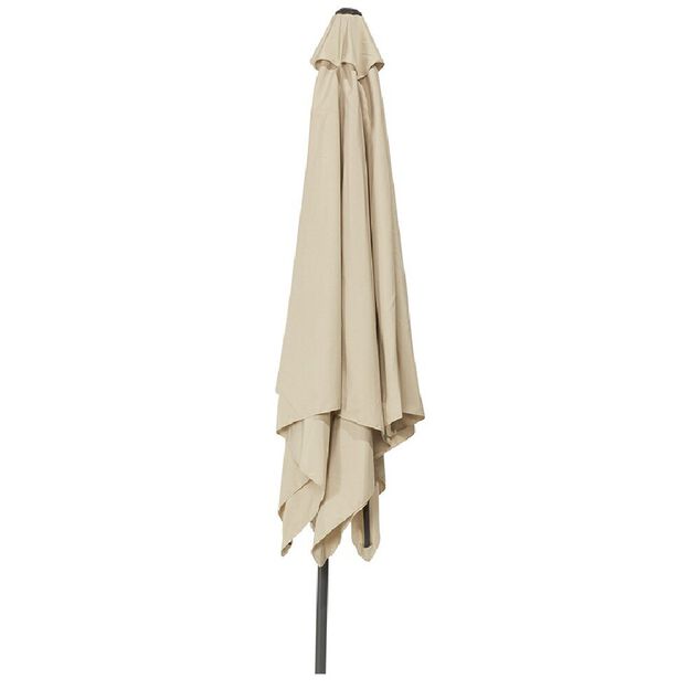 Parasol centr&eacute; HAVANE taupe