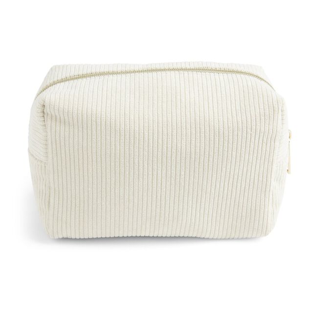 Trousse de toilette côtelée - 3 modèles