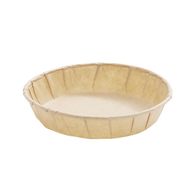 Lot de 40 moules &agrave; tarte en papier sulfuris&eacute; &Oslash;9cm