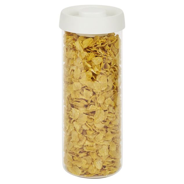 Bo&icirc;te de conservation sous vide en verre avec couvercle plastique 1,5L