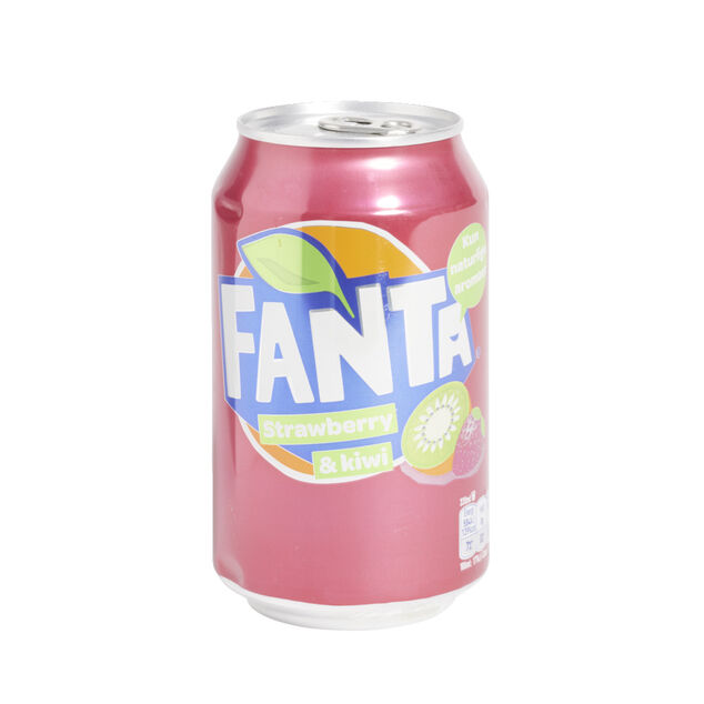 Boisson gazeuse Fanta fraise kiwi canette 33cl