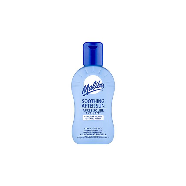Lotion apr&egrave;s soleil apaisant Malibu aloe vera 200ml
