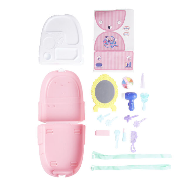 Sac &agrave; dos jouet enfant princesse 19 pi&egrave;ces