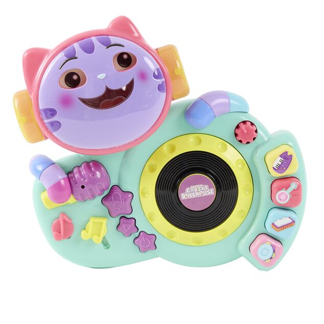 Jeu platine DJ enfant Gabby La Maison Magique son et lumi&egrave;re violet 29x7,5xH27cm