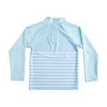 T-shirt manche longue protection UV50 enfant tissu bleu 30x40cm