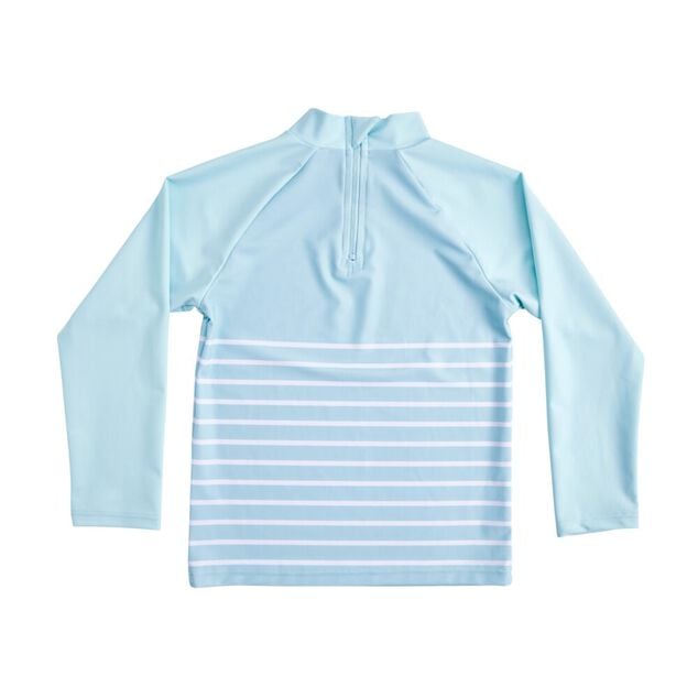 T-shirt manche longue protection UV50 enfant tissu bleu 30x40cm