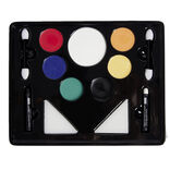 Palette maquillage Halloween avec &eacute;ponges