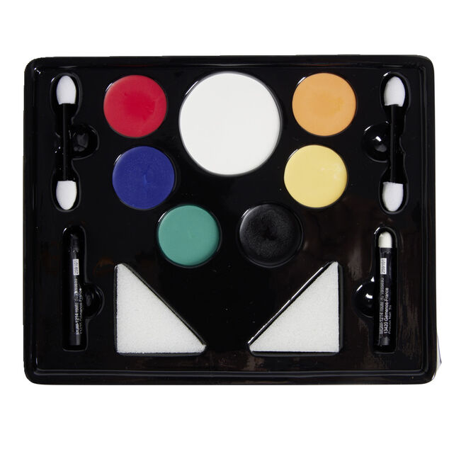 Palette maquillage Halloween avec &eacute;ponges