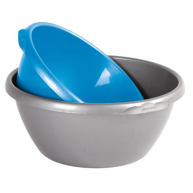 Bassine plastique x2