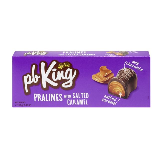 Biscuit pralines chocolat au lait et caramel au beurre sal&eacute; 112g