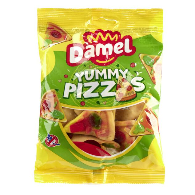 Bonbons forme pizza Damel Yummy 135gr