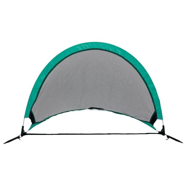 Cage de football pliable avec sac de transport 120xH60cm vert