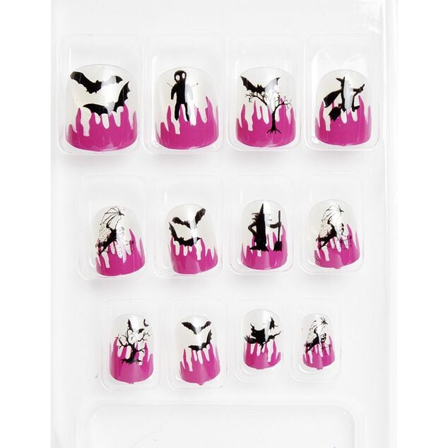 Faux ongles en plastique x12