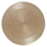 Set de table rond brillant &Oslash;33cm - 4 mod&egrave;les