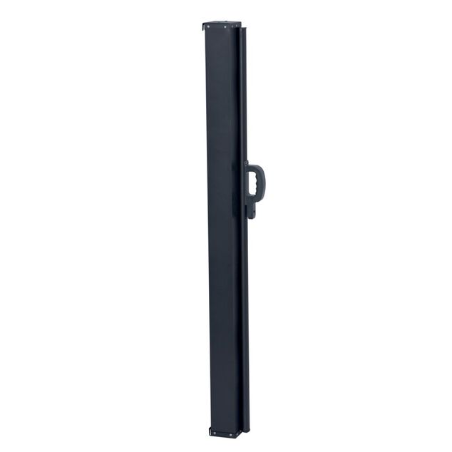 Brise-vue extensible et r&eacute;tractable noir L300xH140cm