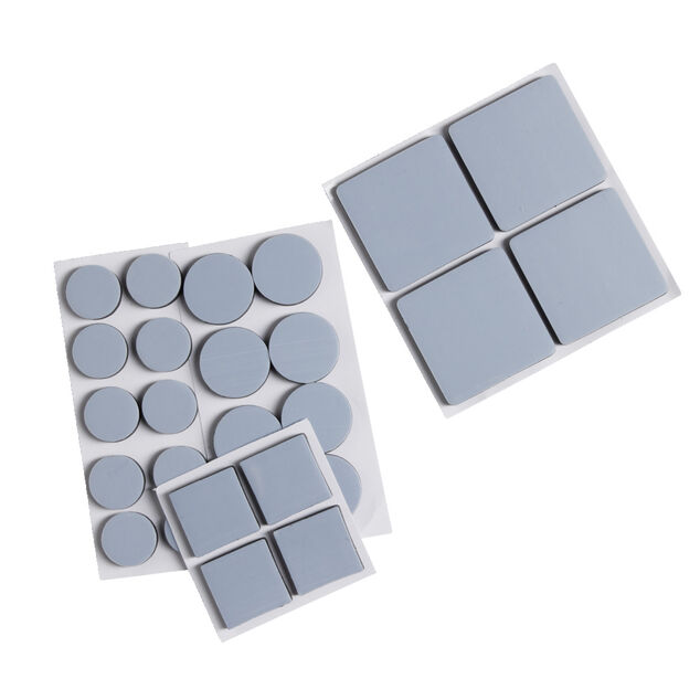 Lot de 25 patins adh&eacute;sifs t&eacute;flon