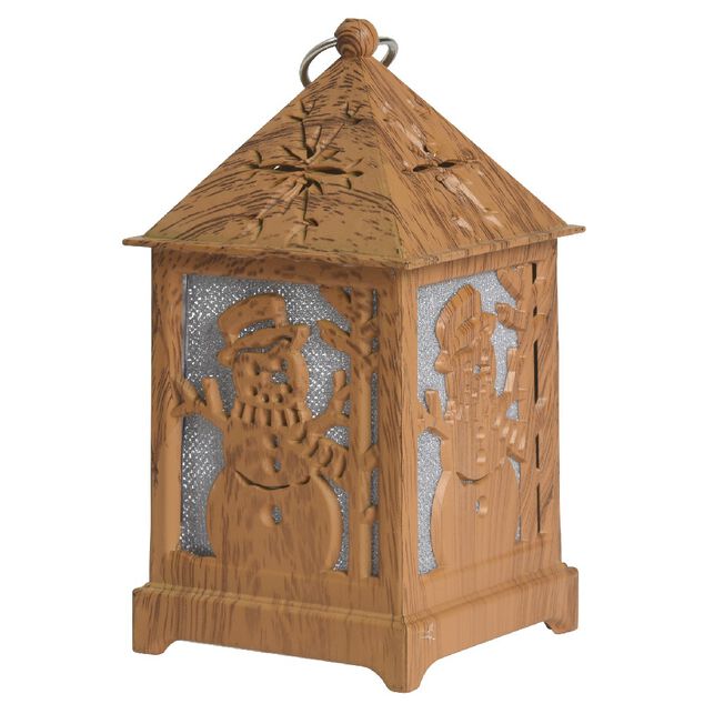 Lanterne de Noël à suspendre 1 LED