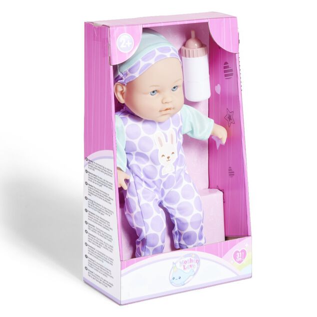 Poup&eacute;e avec biberon