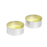 Bougies &agrave; la citronnelle x2 140gr &Oslash;9xH4cm
