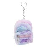 Porte cl&eacute; mini sac &agrave; dos 7x5,5xH9,5 cm