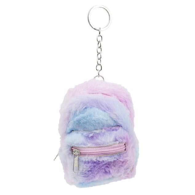 Porte cl&eacute; mini sac &agrave; dos 7x5,5xH9,5 cm