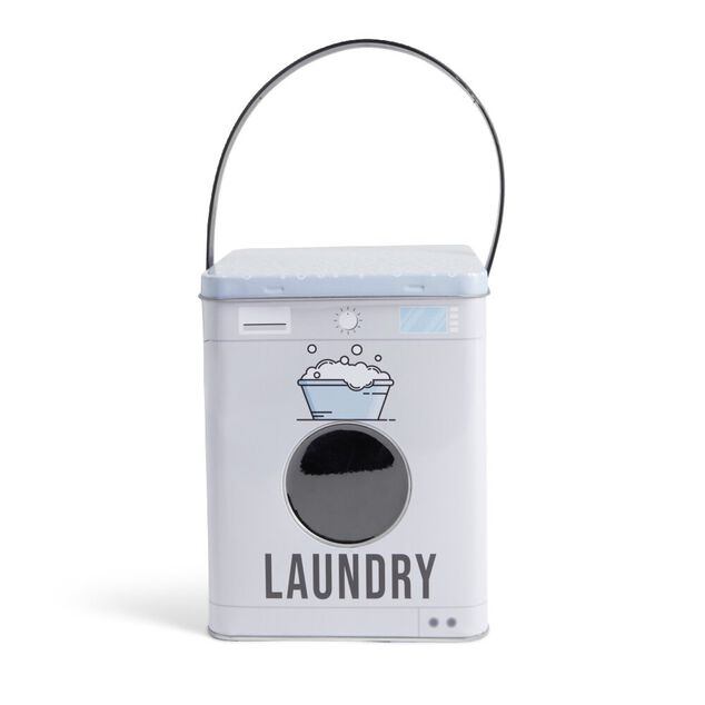 Bo&icirc;te de rangement en m&eacute;tal pour buanderie - 2 mod&egrave;les