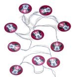 Guirlande Disney Mickey 10LED blanc froid 1,35m