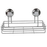 Panier serviteur de douche à ventouse inox