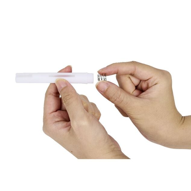 Mini humidificateur &eacute;lectrique USB plastique blanc &Oslash;7,8xH11,9cm