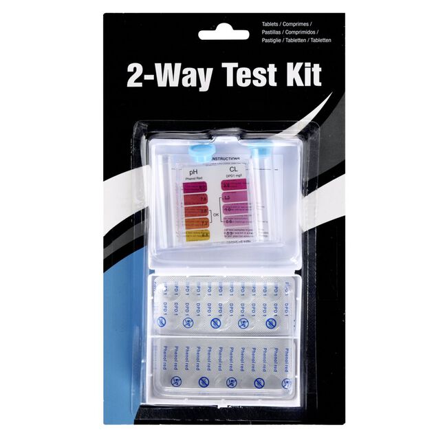 Kit analyse eau piscine pH chlore brome 20 tablettes