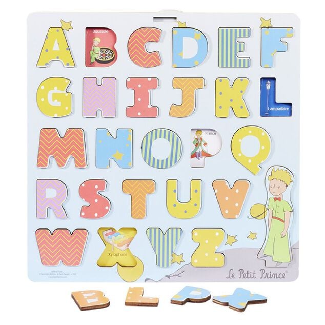 Puzzle alphabet en bois