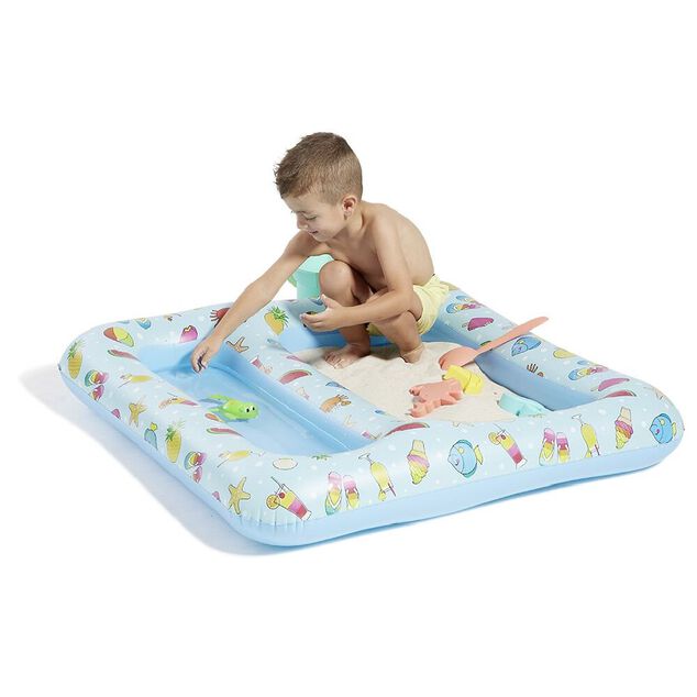 Piscine gonflable et bac à sable 2en1 100x100cm