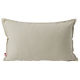 Housse de coussin coton Panama 30x50cm blanc