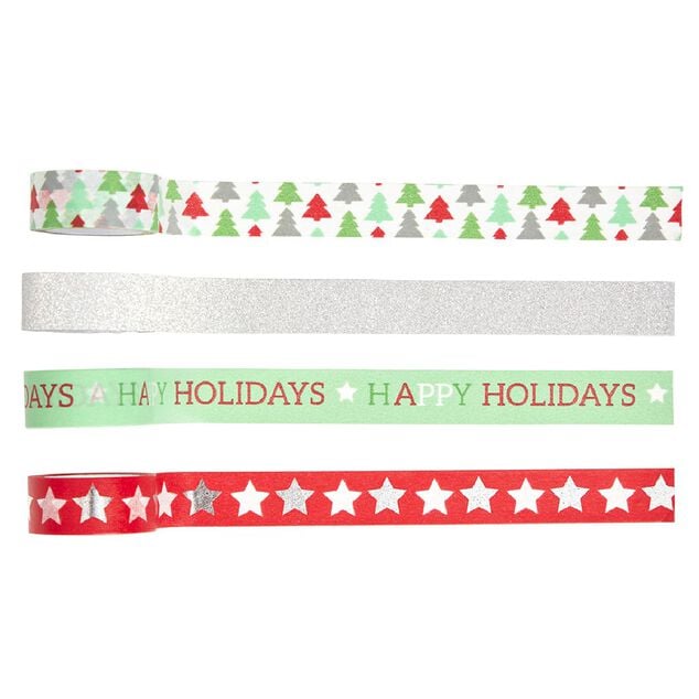 Papier adh&eacute;sif d&eacute;co No&euml;l