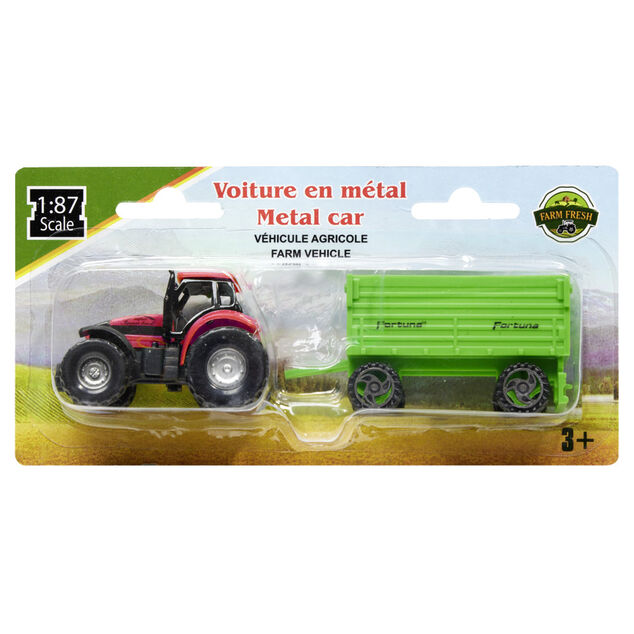 Tracteur avec remorque L20cm (6 modèles)