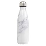 Bouteille isotherme inox blanc 500ml