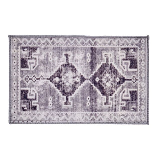 Tapis d'entr&eacute;e rectangulaire Stella motif traditionnel 50x80cm (3 mod&egrave;les)