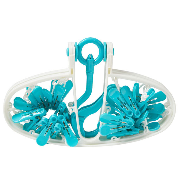 S&eacute;choir &agrave; suspendre &eacute;tendoir &agrave; linge 24 pinces