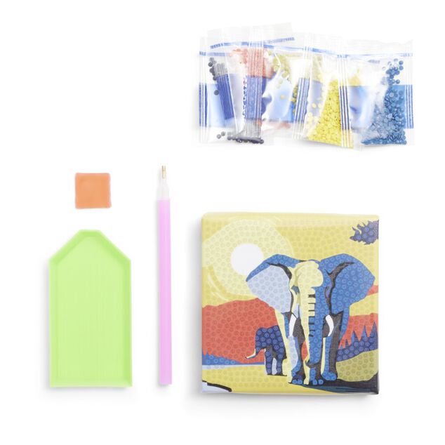 Kit de broderie diamant 20x20cm - 3 mod&egrave;les