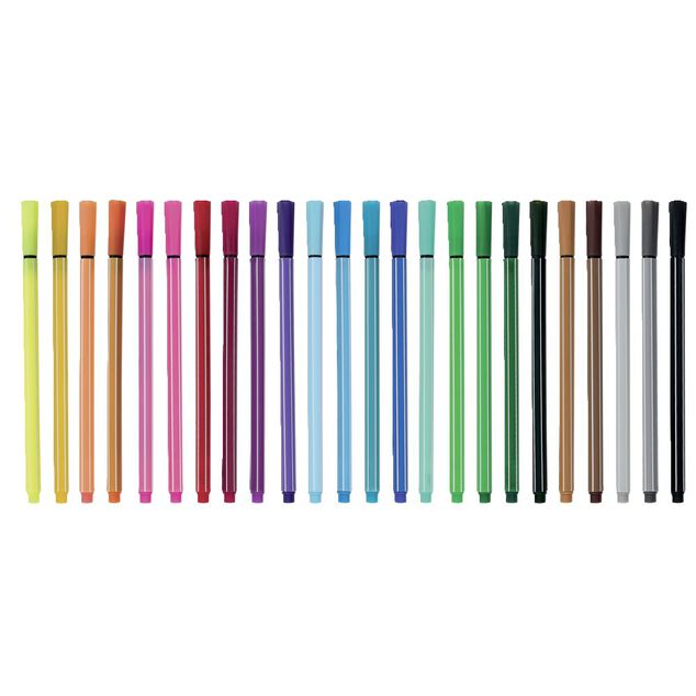 Lot de 24 feutres d'écriture