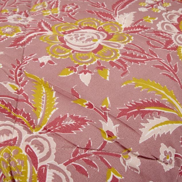 Couette l&eacute;g&egrave;re 2 personnes imprim&eacute;e polyester 220x240cm (2 mod&egrave;les)